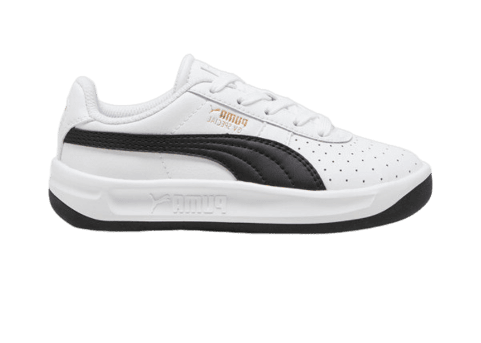 PUMA GV Special Sneakers in White/Black (PS)