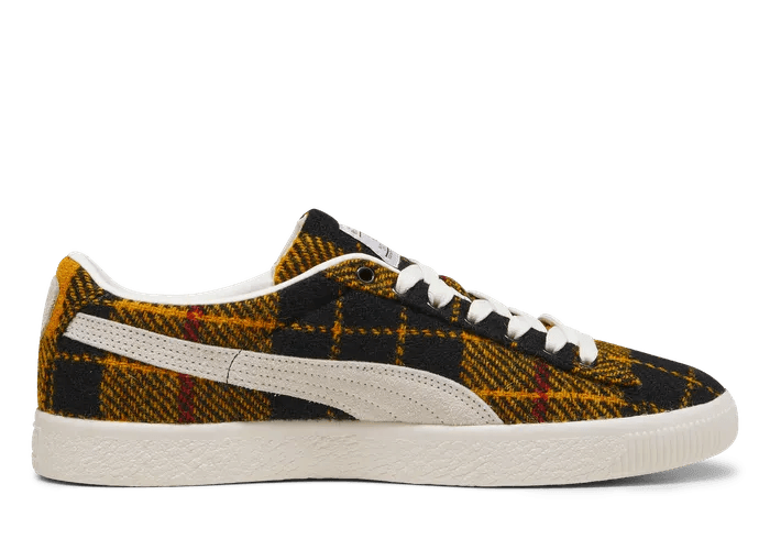 Puma Harris Tweed x Suede Vintage 'Tartan - Yellow'