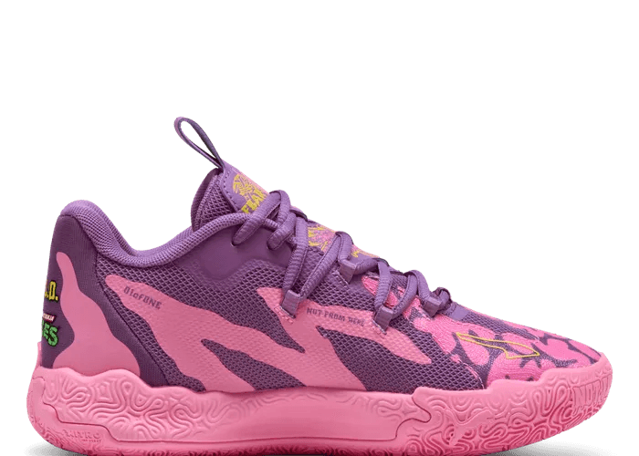 PUMA HOO x TNMT MB.03 Lo Krang Basketball Youth in Purple (PS)