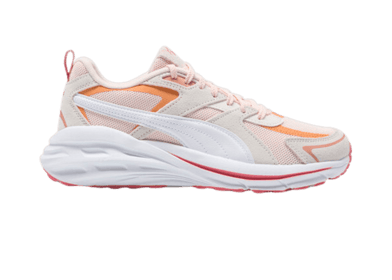 PUMA Hypnotic LS Sneakers in Island Pink/White/Vapor Grey