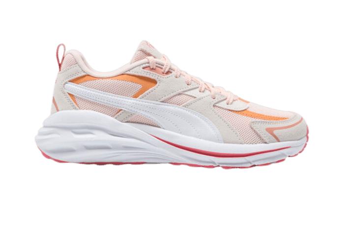 PUMA Hypnotic LS Sneakers in Island Pink/White/Vapor Grey