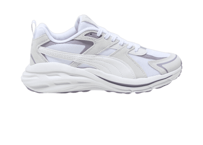 PUMA Hypnotic LS Sneakers in Silver Mist/White/Pale Plum