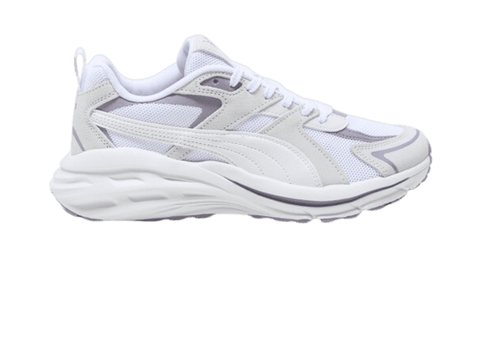 ミント PUMA Hypnotic LS Sneakers in Silver Mist/White/Pale Plum