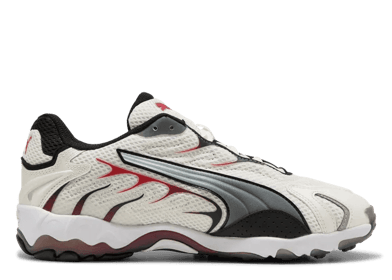 PUMA Inhale Sneakers in Warm White/For All Time Red