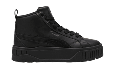 PUMA Karmen II Mid Sneakers in Black/Gold