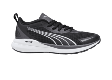 PUMA Kruz NITROâ¢ Sneakers in Black/White/Dark Coal (GS)