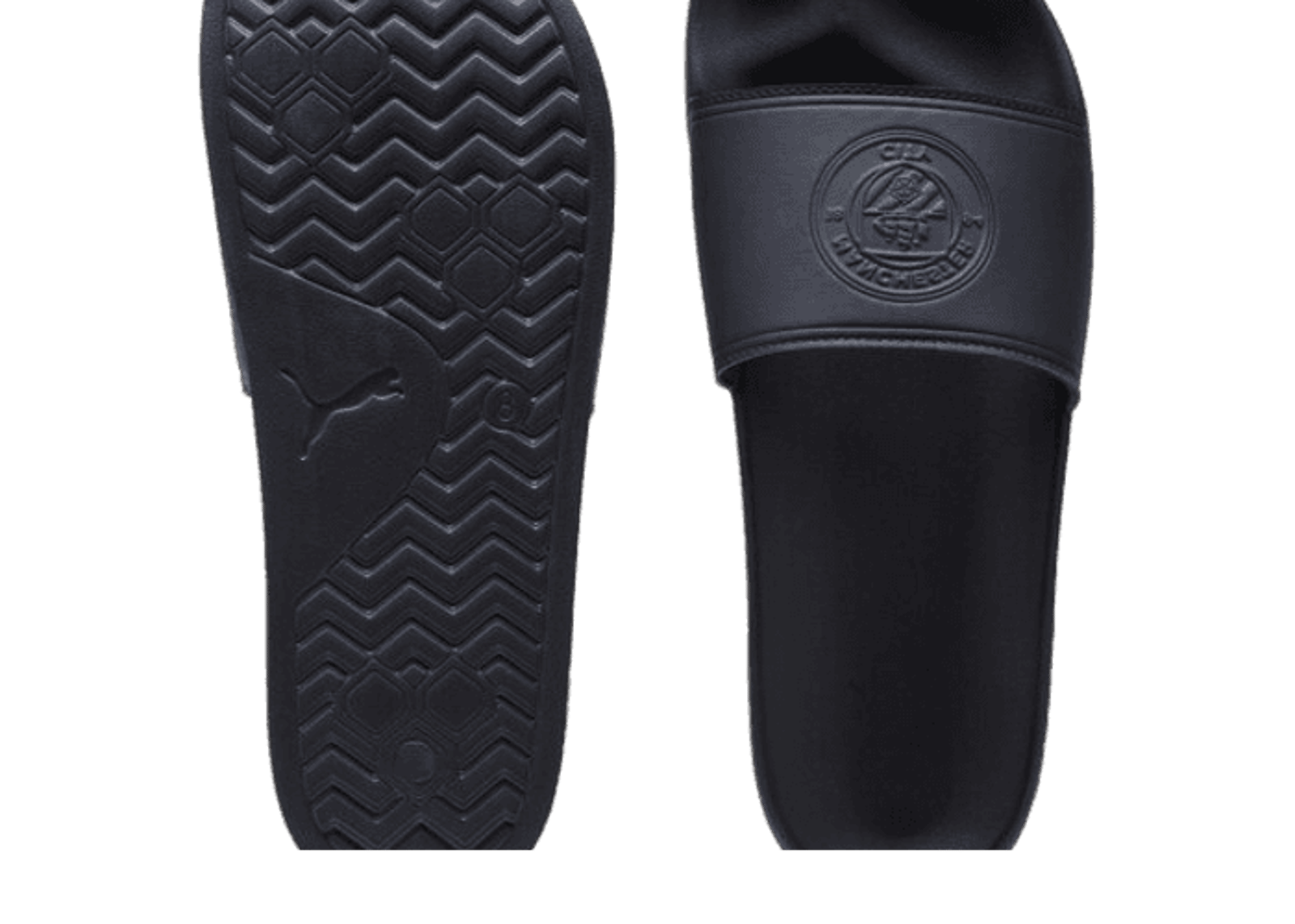 Puma Manchester City FC x Leadcat 2.0 Slide 'Ftbl Monochrome'