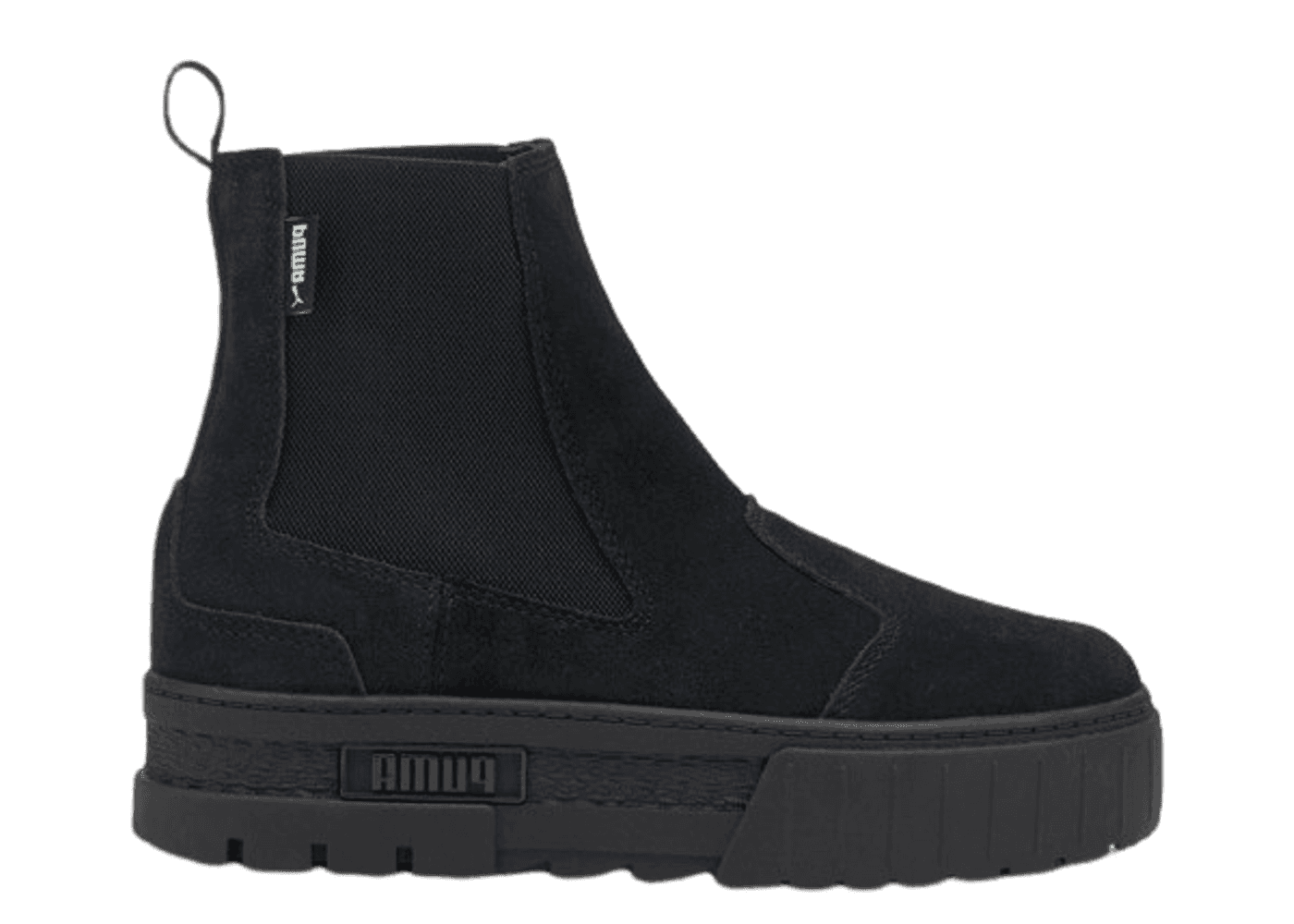 Puma Mayze Chelsea Suede 'Triple Black' (W)