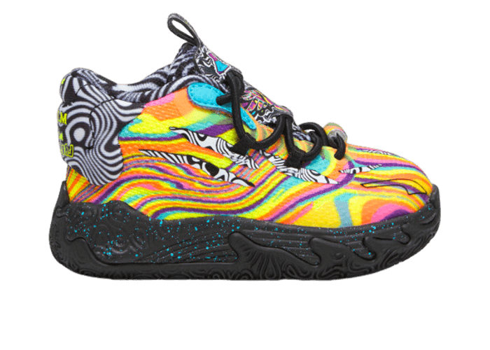 PUMA MELO x DEXTER'S LAB MB.03 s' Basketball in Poison Pink/Fluro