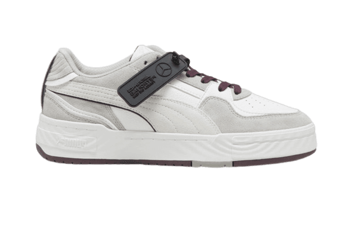 PUMA Mercedes-AMG Petronas F1Â® CA Pro Crush Sneakers in White/Team Silver