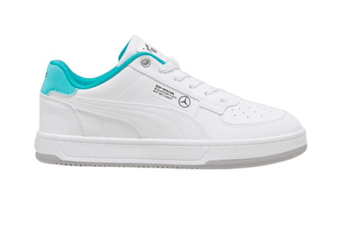 PUMA Mercedes-AMG Petronas F1Â® Caven 2.0 Sneakers in White/Sheen Green (GS)