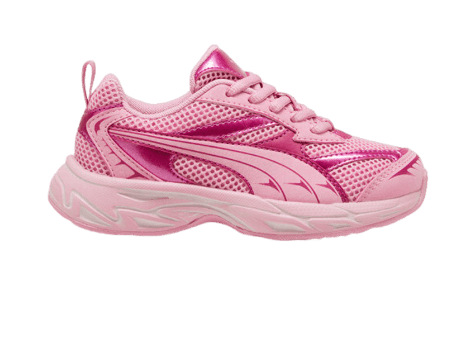 PUMA Morphic Mystery Garden Sneakers in Mauved Out/Magenta Gleam (PS) (GS)