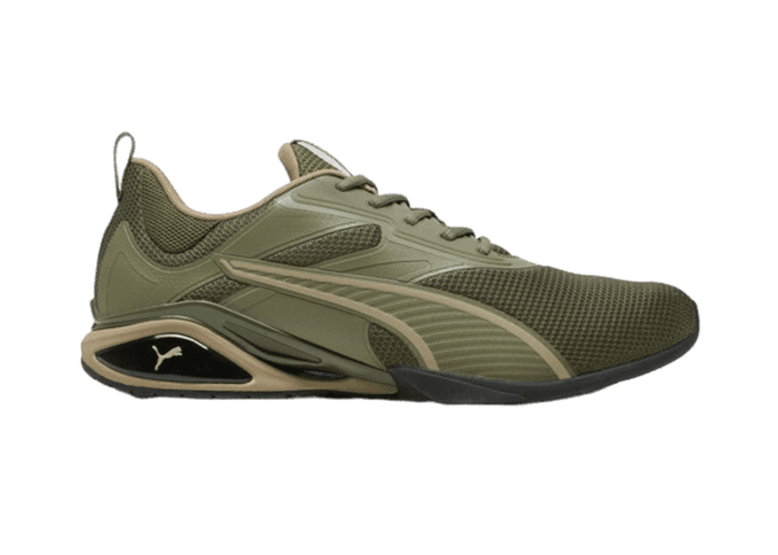 PUMA Neutron Sneakers in Loden Green/Black
