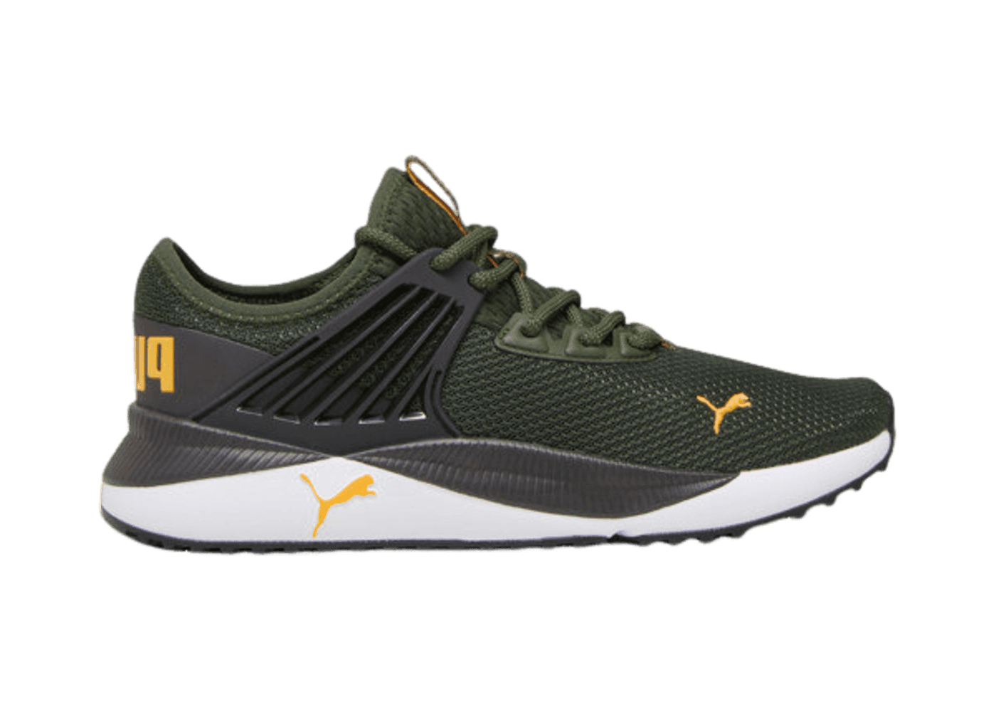 PUMA Pacer Future Sneakers in Myrtle/Black/Orange Glo