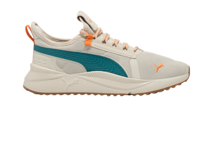 PUMA Pacer Future Street Speckle Sneakers in Desert Dust/Cold Green/Maple Syrup