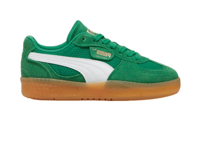 PUMA Palermo LaModa Vintage Sneakers in Archive Green/Gum