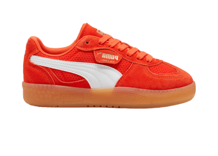PUMA Palermo LaModa Vintage Sneakers in Redmazing/Gum