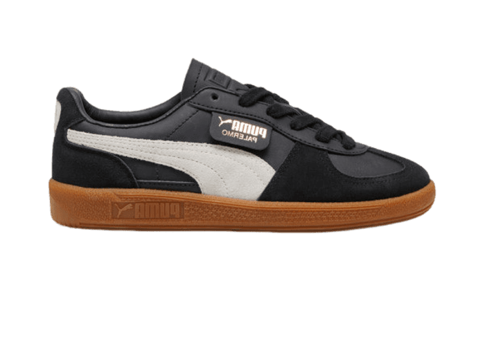 Puma Palermo Leather Big Kid 'Black Feather Grey Gum