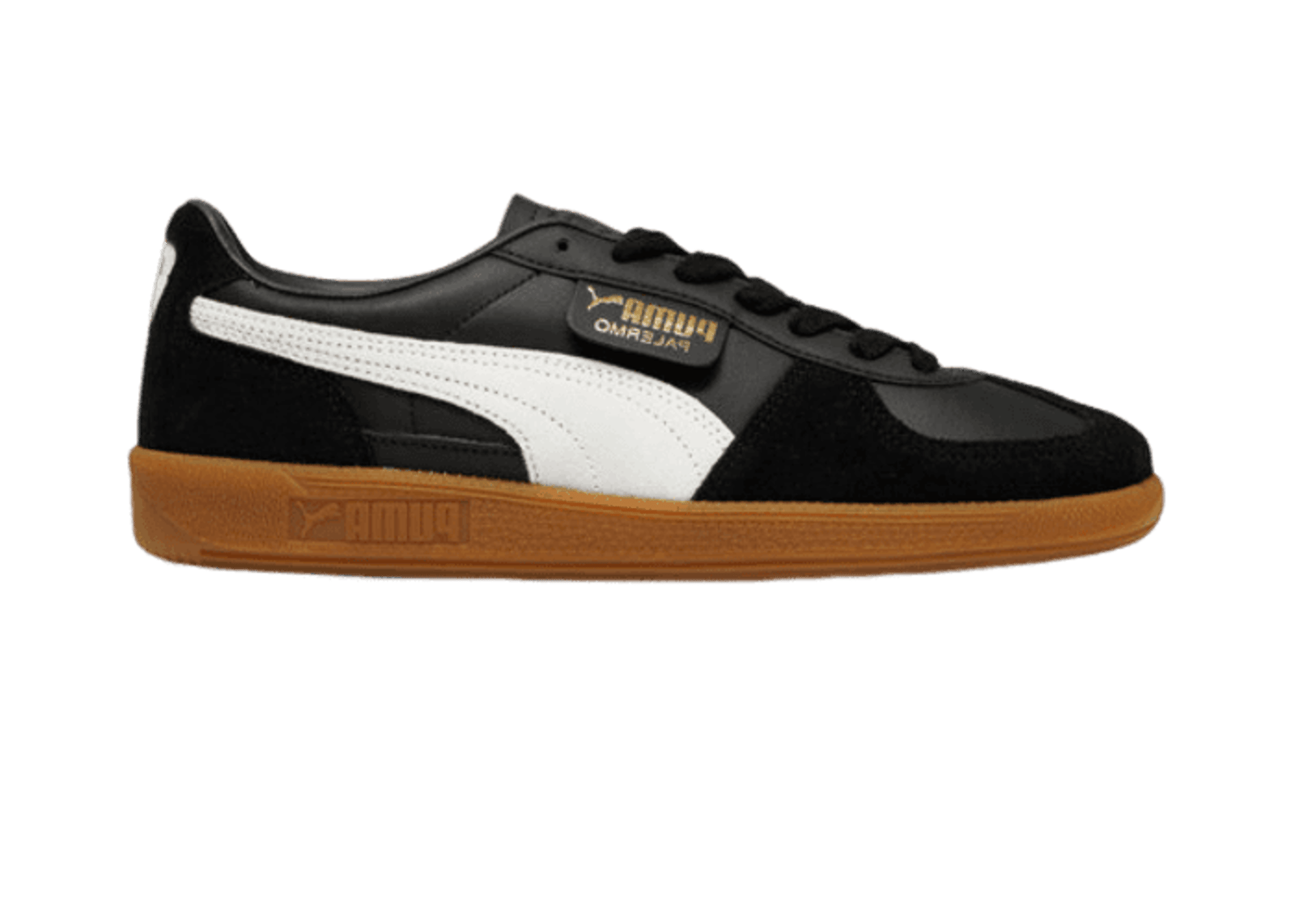 Puma Palermo Leather 'Black Feather Grey Gum'