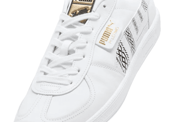 PUMA Palermo Leather MH Sneakers in White