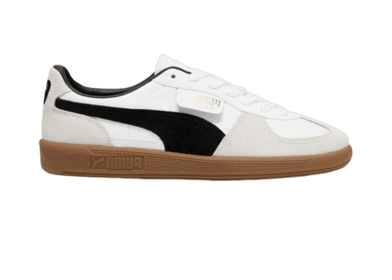 Puma Palermo Leather 'White Black Gum'