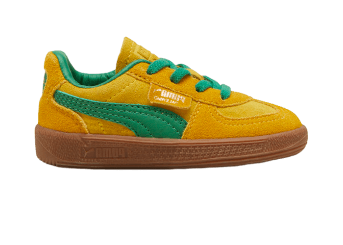 PUMA Palermo s' Sneakers in PelÃ© Yellow Sizzle/Archive Green (TD)