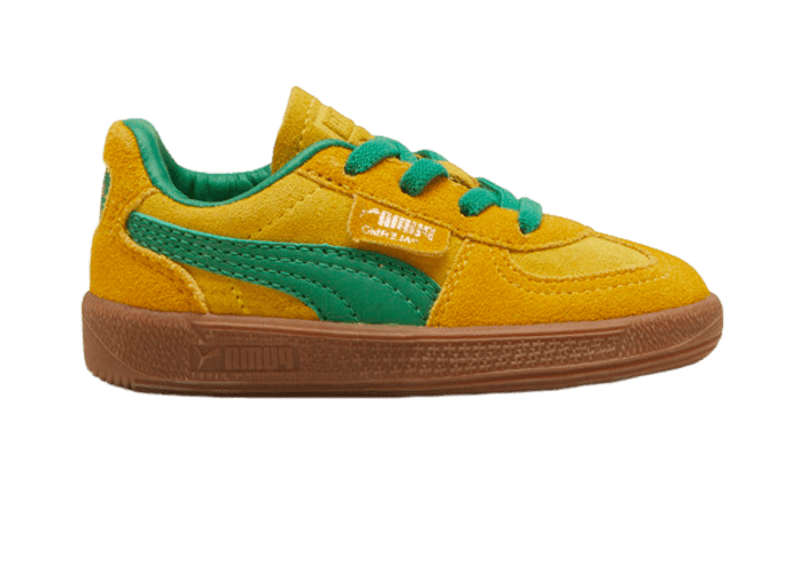 PUMA Palermo s' Sneakers in Pelé Yellow Sizzle/Archive Green (TD)