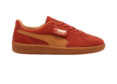 PUMA Palermo Sneakers in Mars Red/Caramel Latte/Gum