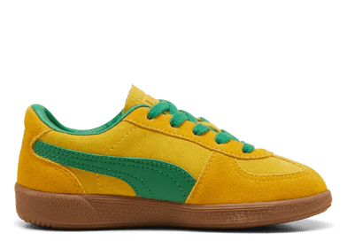 PUMA Palermo Sneakers in PelÃ© Yellow Sizzle/Archive Green (PS)