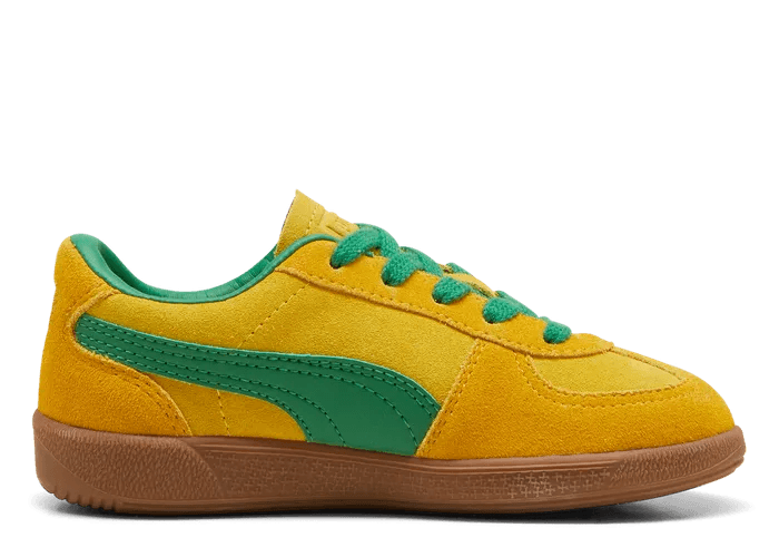 PUMA Palermo Sneakers in PelÃ© Yellow Sizzle/Archive Green (PS)