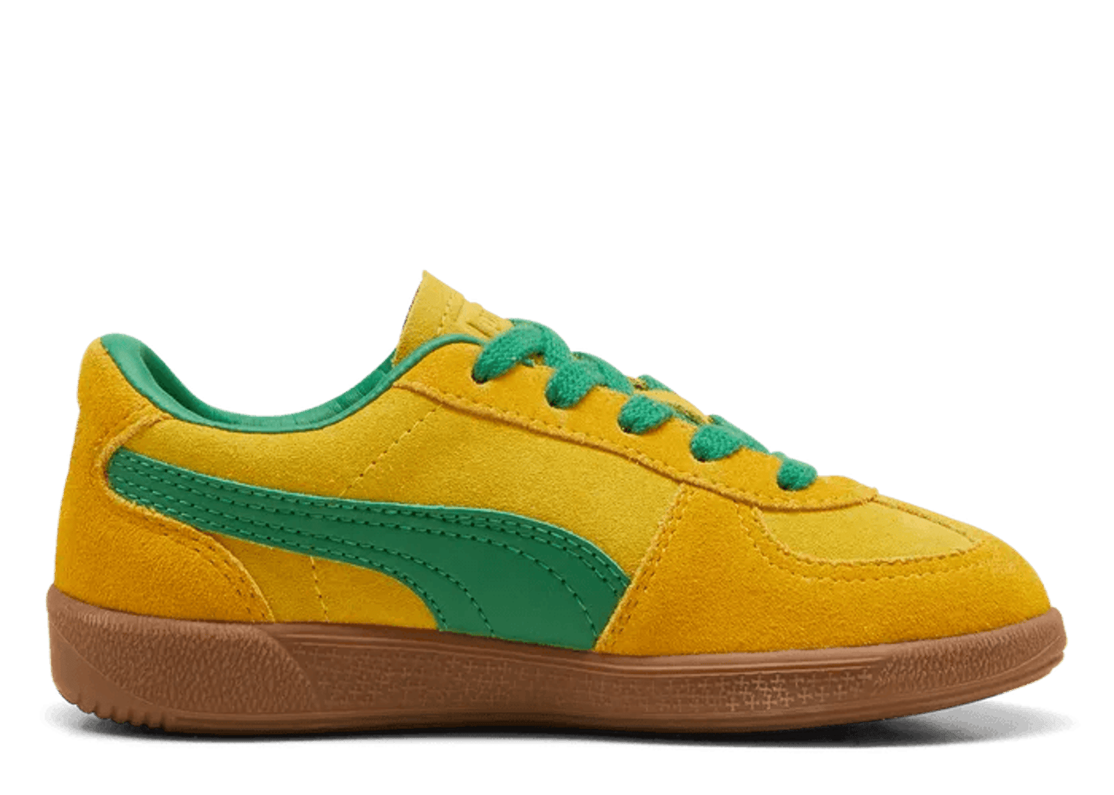 PUMA Palermo Sneakers in Pelé Yellow Sizzle/Archive Green (PS)