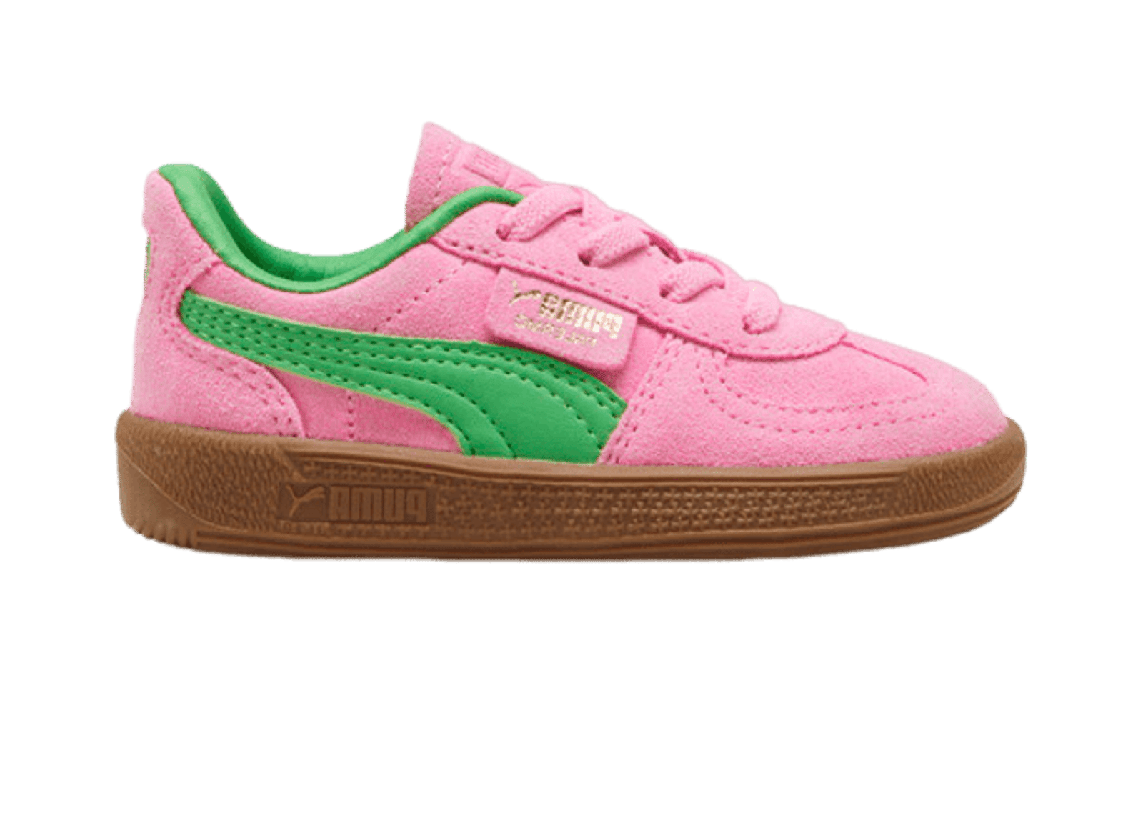 PUMA Palermo Special s' Sneakers in Pink Delight/Green/Gum (TD)