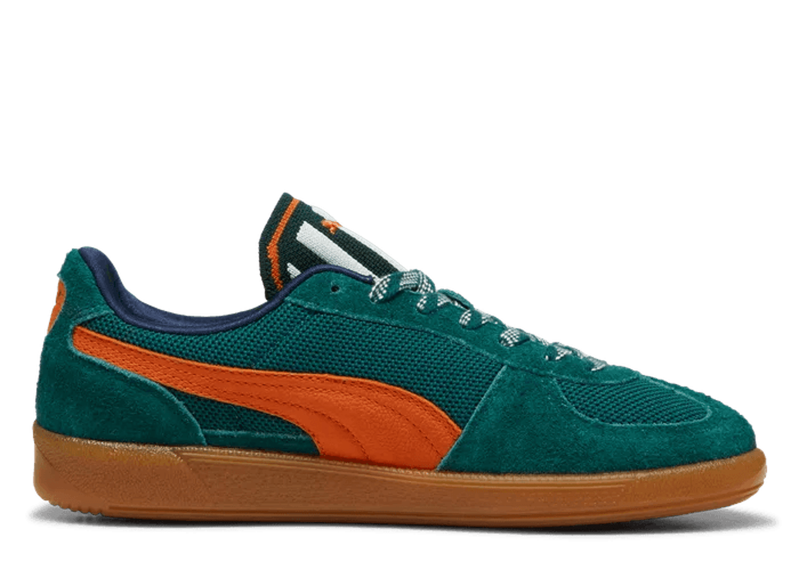 PUMA Palermo Supertifo Sneakers in Dark Myrtle/Maple Syrup