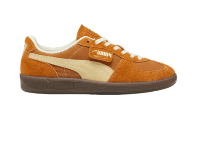 PUMA Palermo Vintage Sneakers in Caramel Latte/Creamy Vanilla/Gum