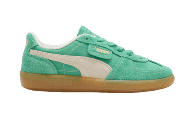 PUMA Palermo Vintage Sneakers in Jade Frost/Frosted Ivory/Gum