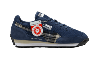 PUMA Porsche Legacy Easy Rider Tartan Sneakers in Dark Blue