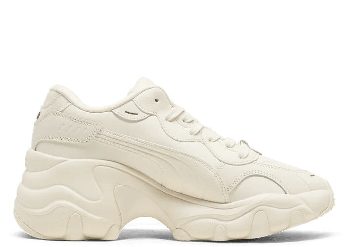 PUMA Pulsar Wedge Collegecore Sneakers in Frosted Ivory/Whisper Of Pink/White