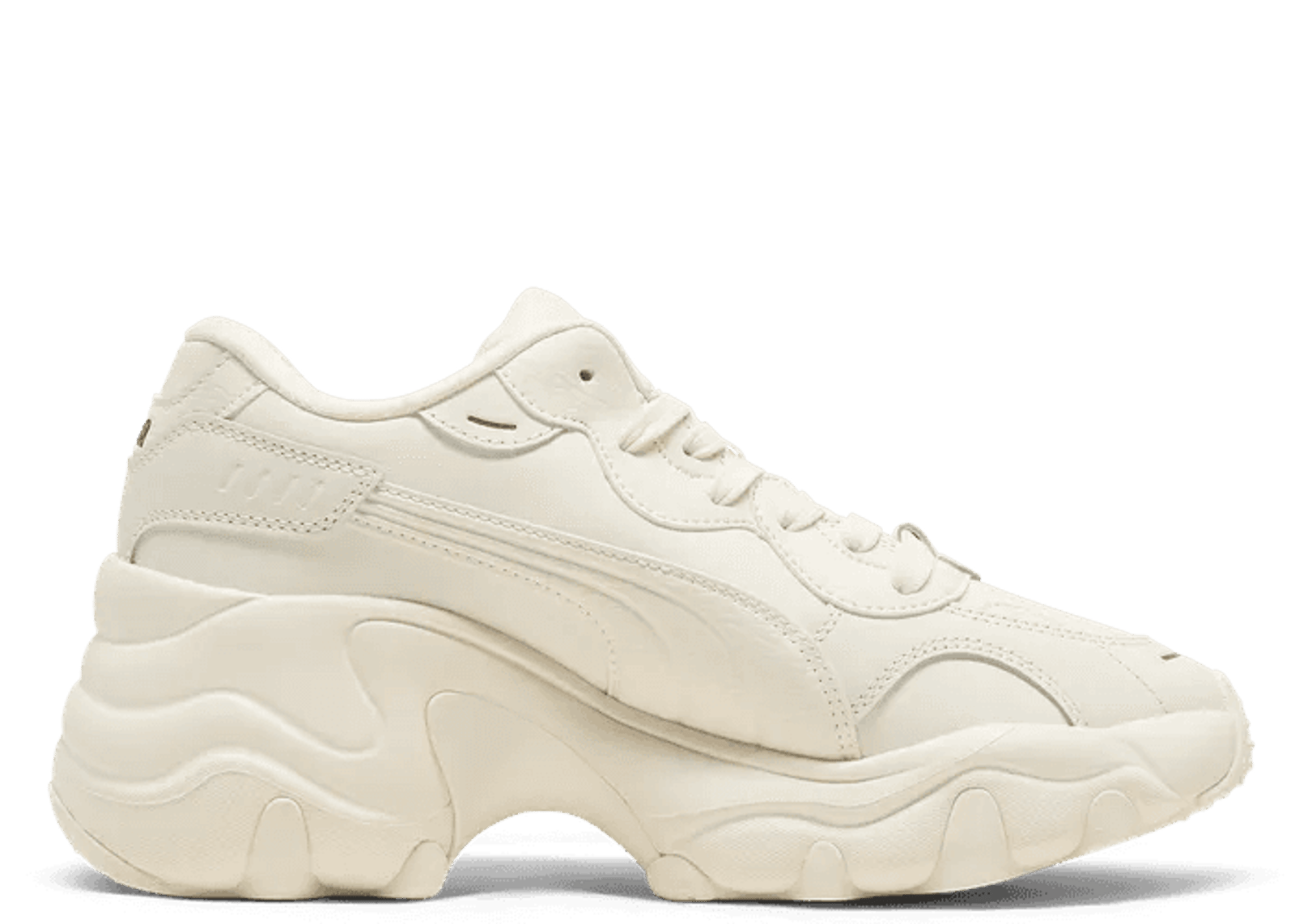 PUMA Pulsar Wedge Collegecore Sneakers in Frosted Ivory/Whisper Of Pink/White