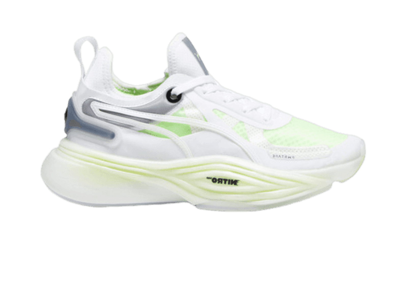 PUMA PWR NITRO⢠Squared Training in White/Speed Green