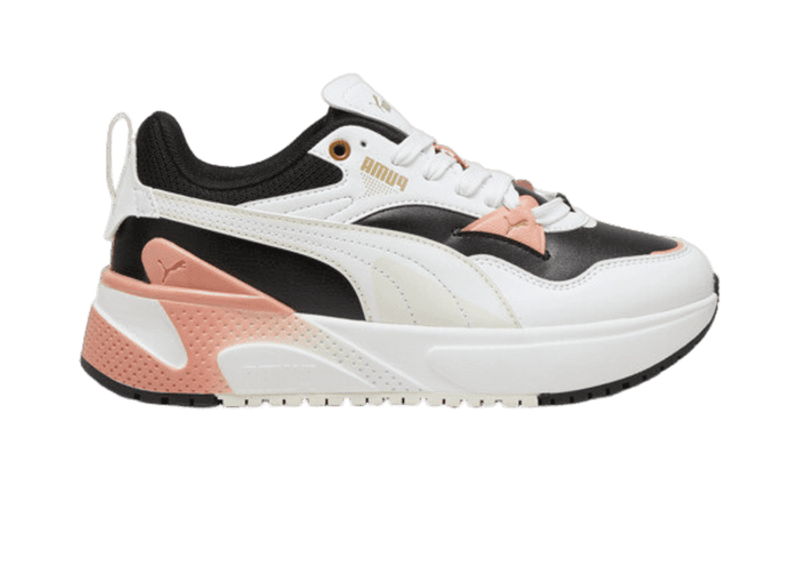 PUMA R78 Disrupt Sneakers in Black/Vapor Grey/White