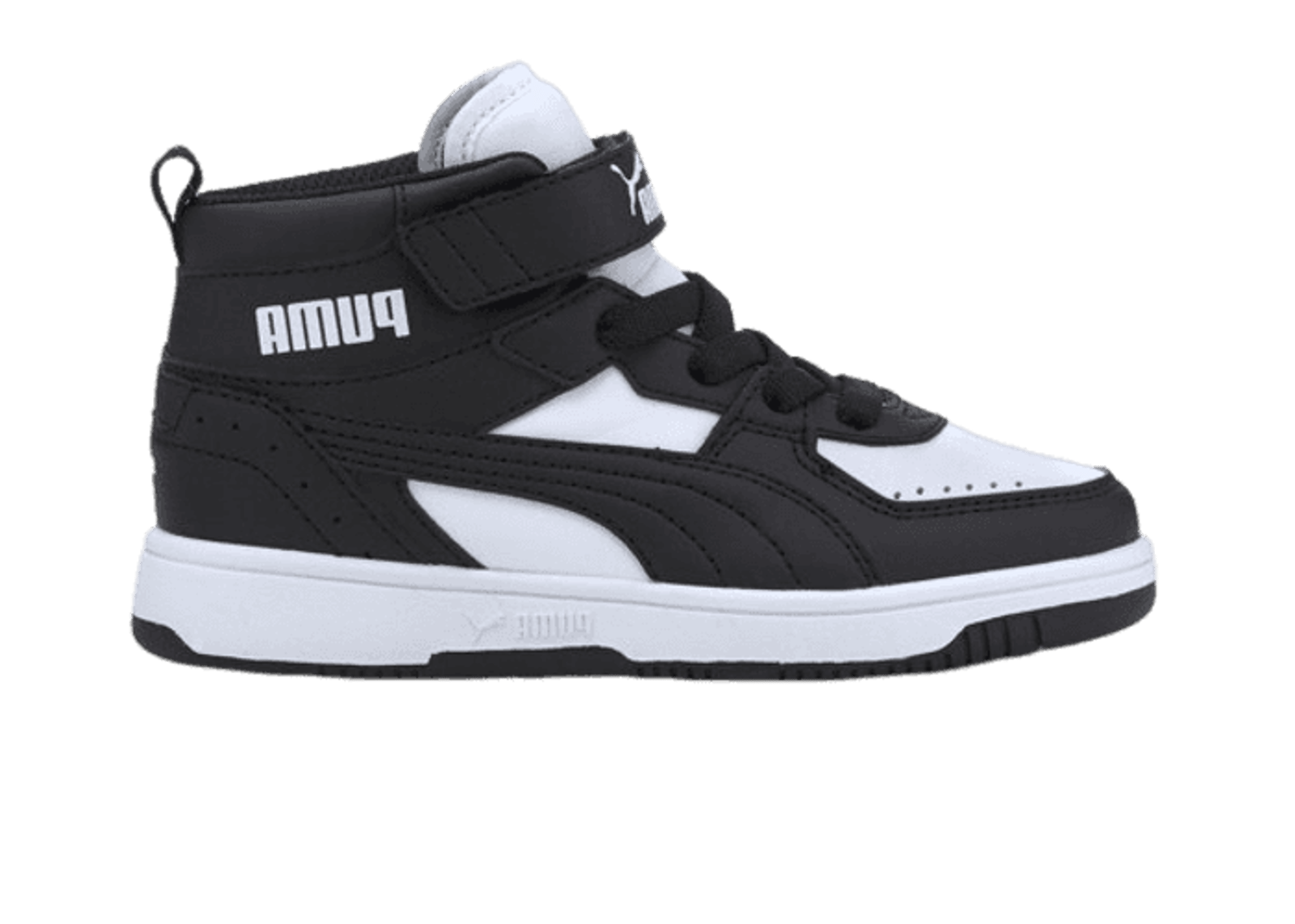 Puma Rebound Joy Little Kid 'Black White' 374688-01 Release Info