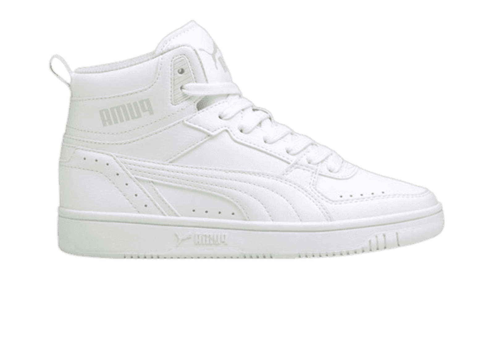 PUMA Rebound JOY Sneakers Big in White/Limestone (GS)