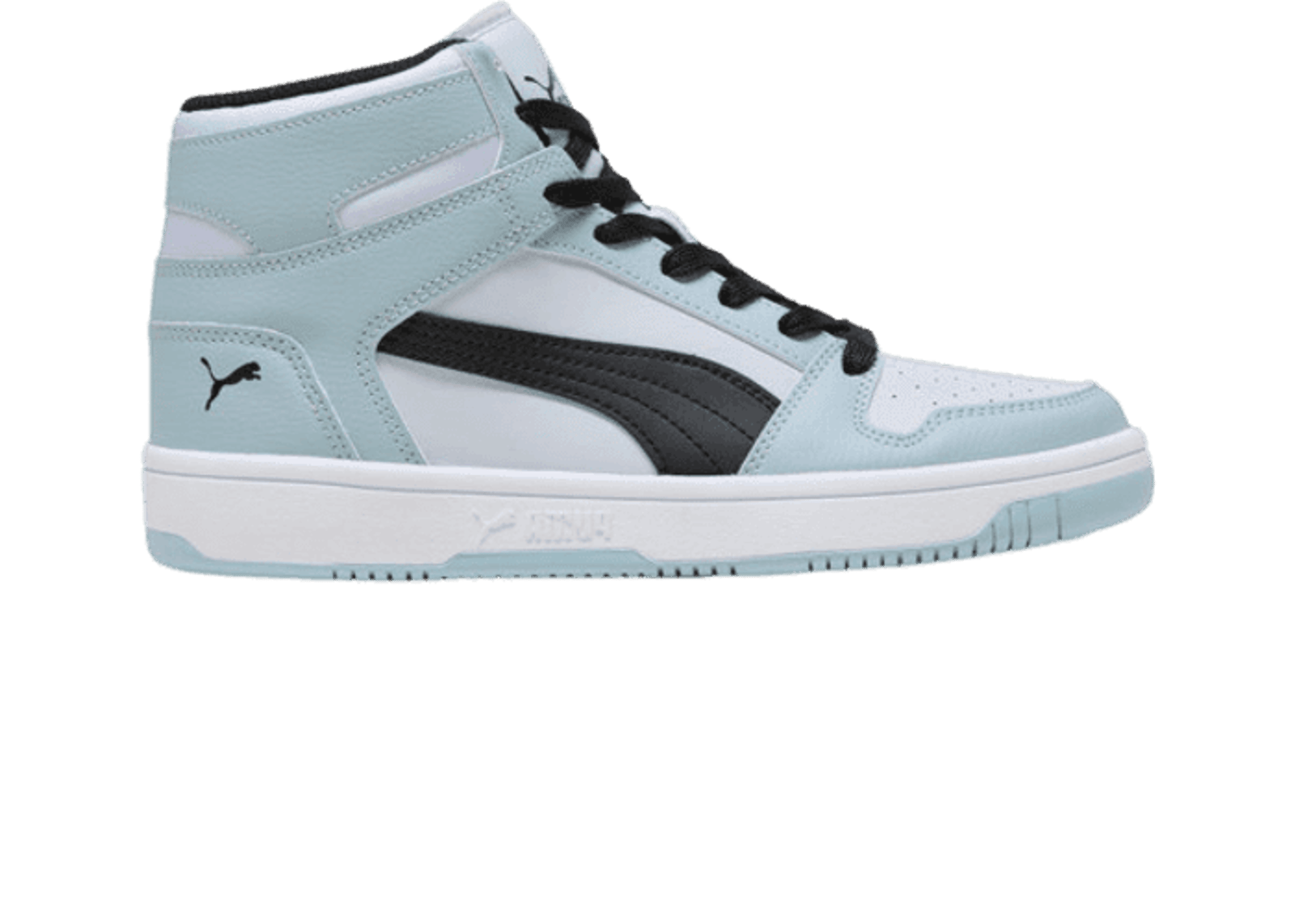 PUMA Rebound LayUP SL Sneakers in Silver Mist/Black/Frosted Dew