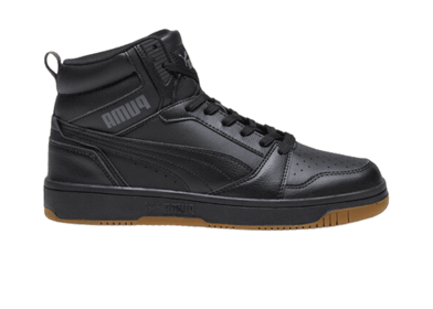 PUMA Rebound Sneakers in Black/Shadow Grey/Gum
