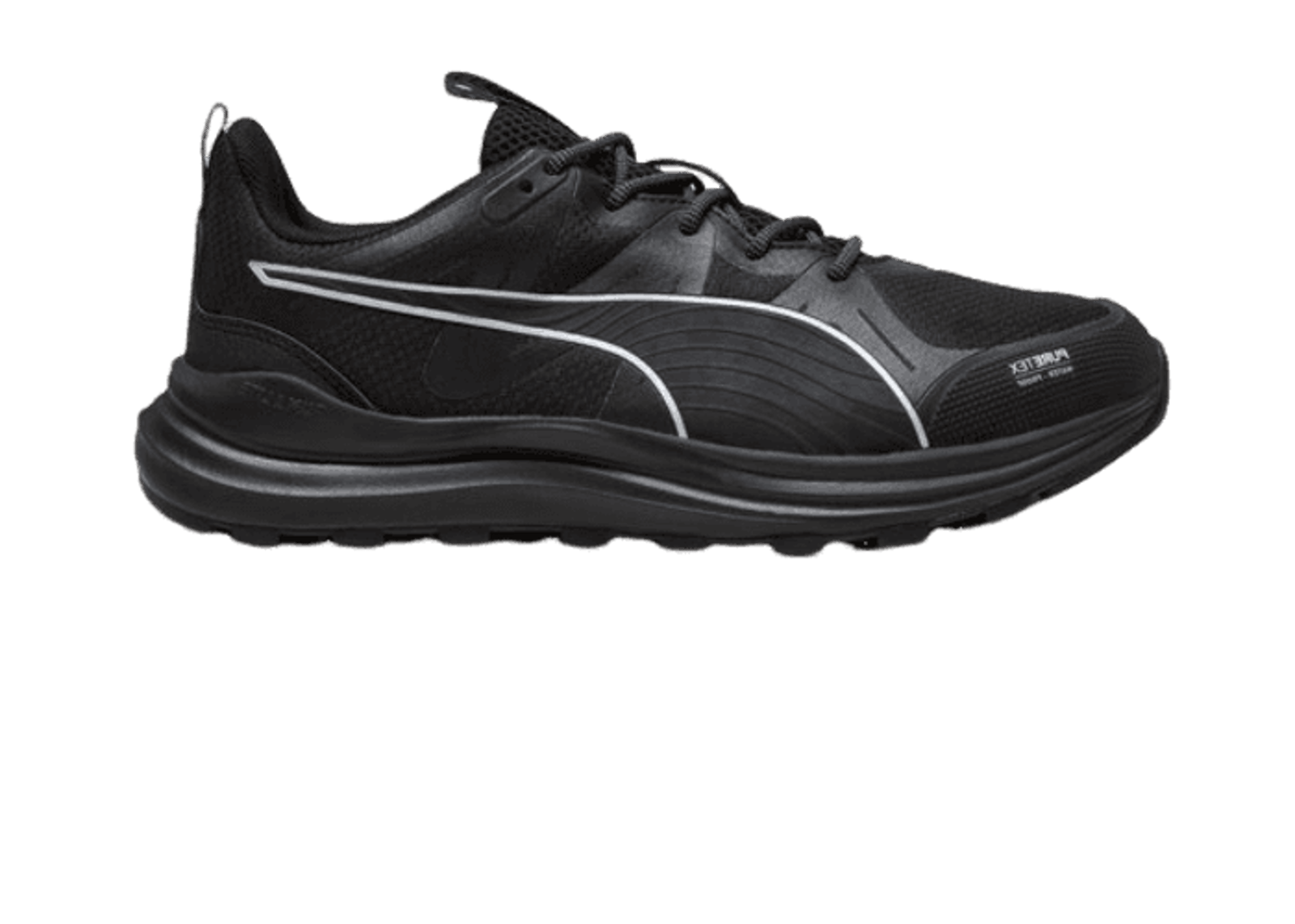 PUMA Reflect Lite Trail PTX in Black/Silver/Cool Dark Grey