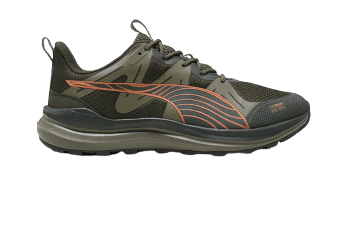 PUMA Reflect Lite Trail PTX in Dark Olive/Olive/Maple Syrup
