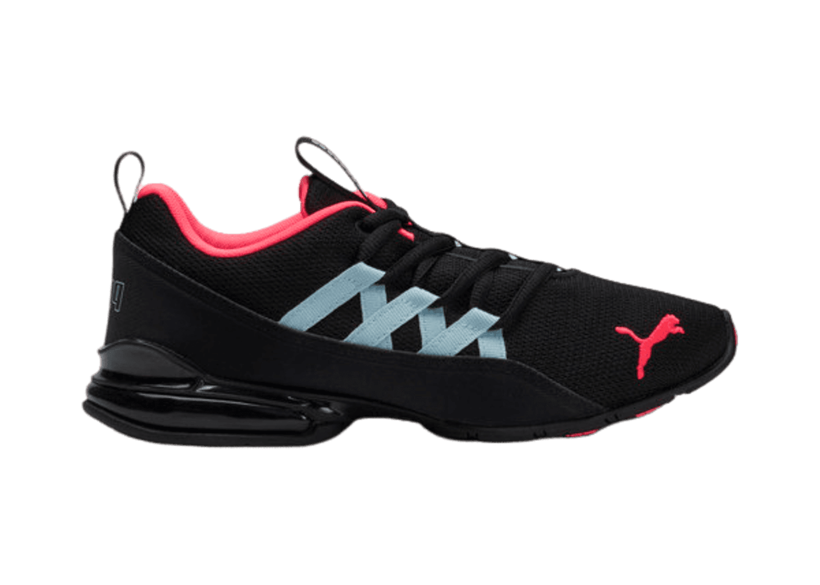 PUMA Riaze Prowl Training in Black/Ignite Pink/Aquamarine