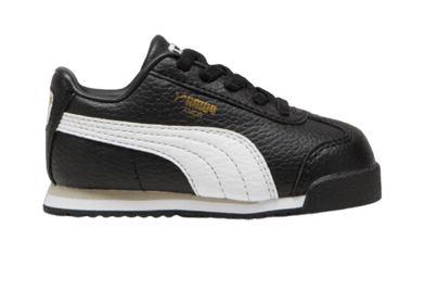 PUMA Roma 24 Standard s' Sneakers in Black/White (TD)