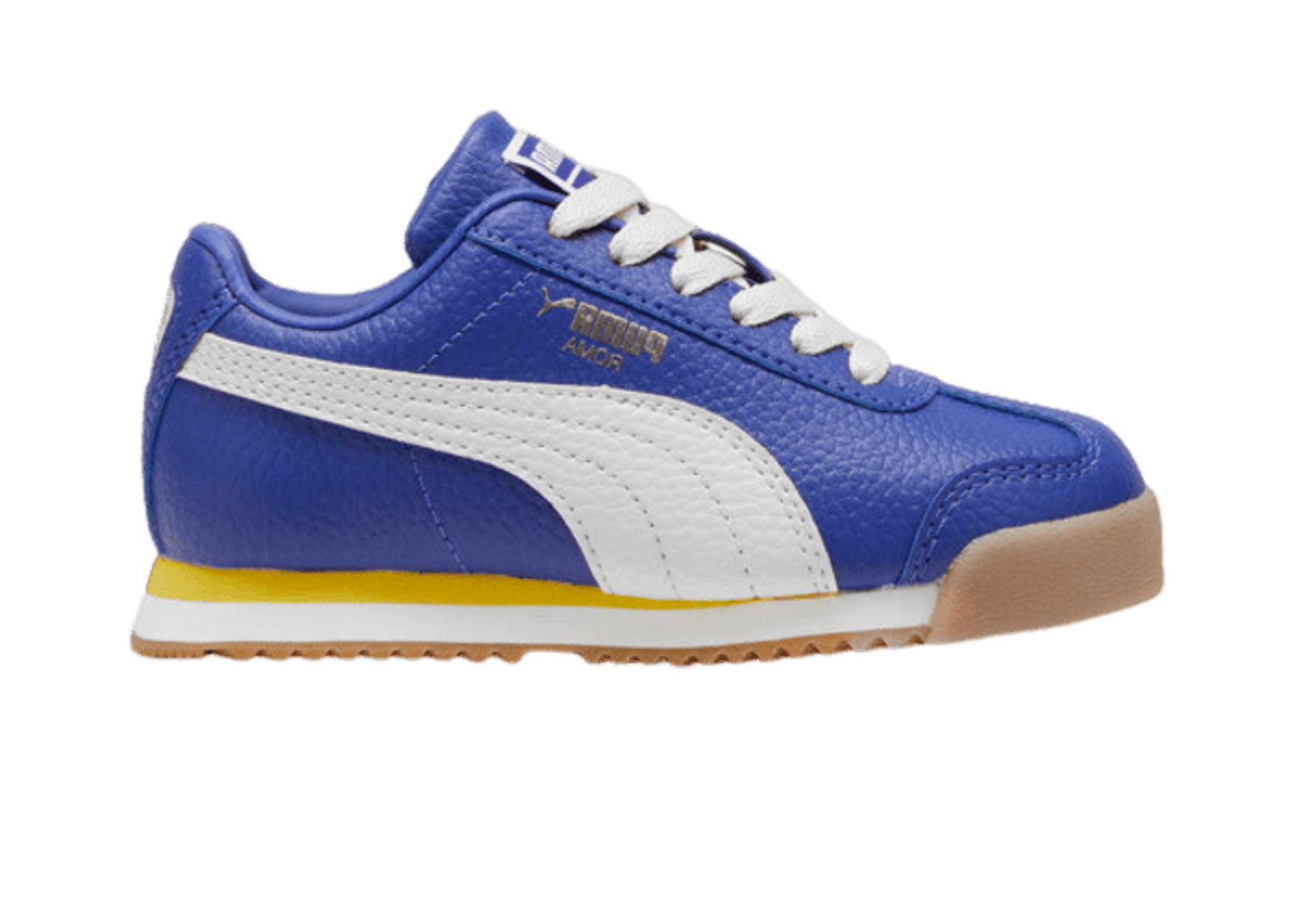 PUMA Roma 24 Standard Sneakers in Lapis Lazuli/Fresh Pear (GS)