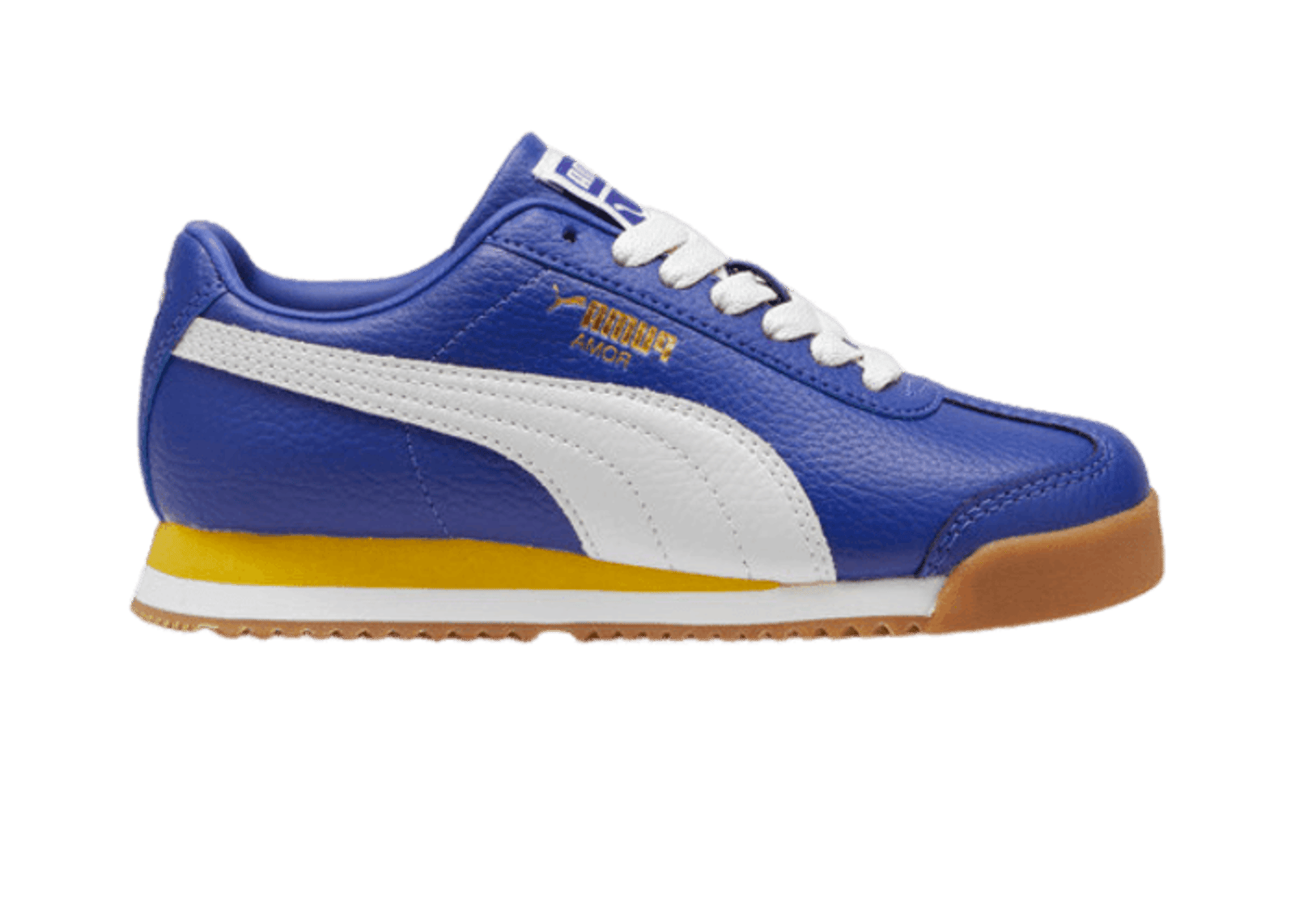 PUMA Roma 24 Standard Sneakers in Lapis Lazuli/Fresh Pear (GS)
